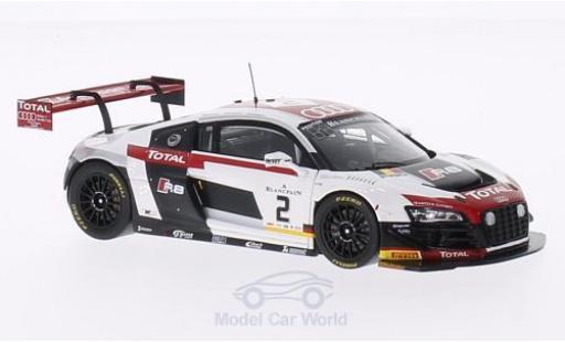 Diecast model cars Audi R8 1/43 Spark LMS Ultra No.2 Belgian Club Team 24h Spa 2014 M.Fässler/A.Lotterer/B.Treluyer Audi R8 1/43 Spark LMS Ultra No.2 Belgian Club Team 24h Spa 2014 M.Fässler/A.Lotterer/B.Treluyer diecast model cars