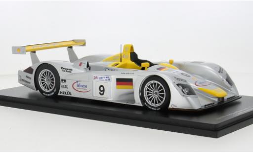 Audi R8 1/18 Spark No.9 24h Le Mans 2000 1:18 diecast model cars