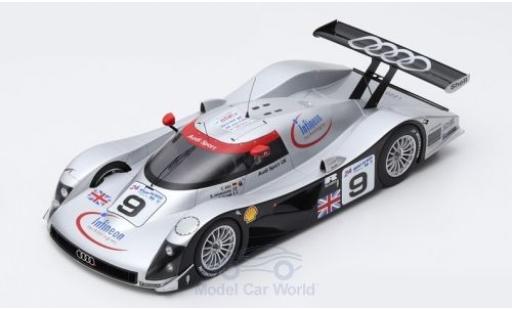 Diecast model cars Audi R8 1/43 Spark C No.9 Sport UK 24h Le Mans 1999 S.Johansson/S.Ortelli/C.Abt Audi R8 1/43 Spark C No.9 Sport UK 24h Le Mans 1999 S.Johansson/S.Ortelli/C.Abt diecast model cars