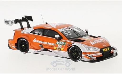 Diecast model cars Audi RS5 DTM 1/43 Spark RS 5 DTM No.53 Sport Team Rosberg Hoffmann Group DTM 2017 J.Green Audi RS5 DTM 1/43 Spark RS 5 DTM No.53 Sport Team Rosberg Hoffmann Group DTM 2017 J.Green diecast model cars