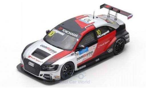 Diecast model cars Audi RS3 1/43 Spark LMS No.10 comtoyou Team Sport WTCR Slovakia Ring 2019 N.Langeveld Audi RS3 1/43 Spark LMS No.10 comtoyou Team Sport WTCR Slovakia Ring 2019 N.Langeveld diecast model cars