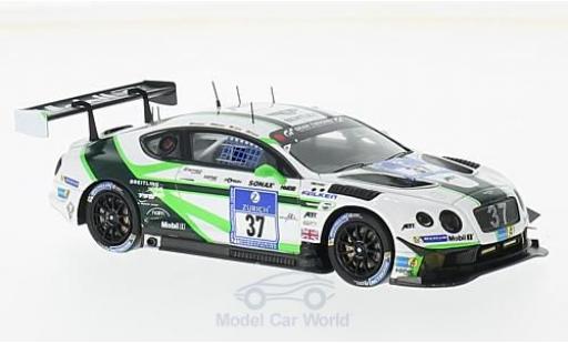 Diecast model cars Bentley Continental T 1/43 Spark GT3 No.37 Team ABT 24h Nürburgring 2016 C.Jöns/S.Kane/M.Holzer/C.Brück Bentley Continental T 1/43 Spark GT3 No.37 Team ABT 24h Nürburgring 2016 C.Jöns/S.Kane/M.Holzer/C.Brück diecast model cars