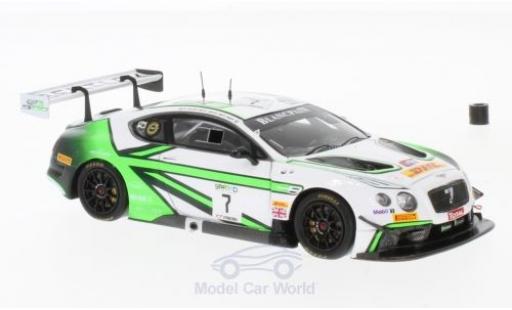 Diecast model cars Bentley Continental T 1/43 Spark GT3 RHD No.7 Team M-Sport 24h Spa 2017 G.Smith/O.Jarvis/S.Kane Bentley Continental T 1/43 Spark GT3 RHD No.7 Team M-Sport 24h Spa 2017 G.Smith/O.Jarvis/S.Kane diecast model cars