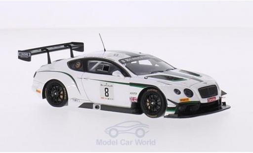 Diecast model cars Bentley Continental T 1/43 Spark GT3 RHD No.8 M-Sport 24h Spa 2014 A.Leclerc/J.D Ambrosio/D.Tappy Bentley Continental T 1/43 Spark GT3 RHD No.8 M-Sport 24h Spa 2014 A.Leclerc/J.D Ambrosio/D.Tappy diecast model cars