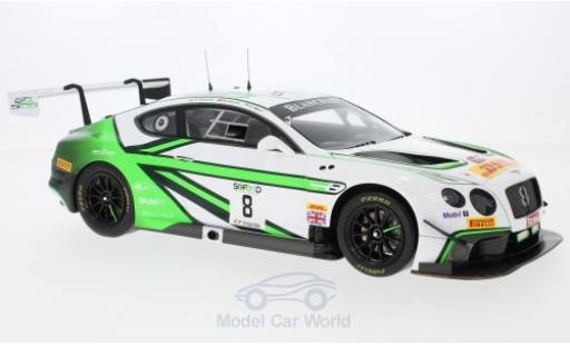 Diecast model cars Bentley Continental T 1/18 Spark GT3 RHD No.8 Team M-Sport 24h Spa 2017 M.Soulet/V.Abril/A.Soucek Bentley Continental T 1/18 Spark GT3 RHD No.8 Team M-Sport 24h Spa 2017 M.Soulet/V.Abril/A.Soucek diecast model cars