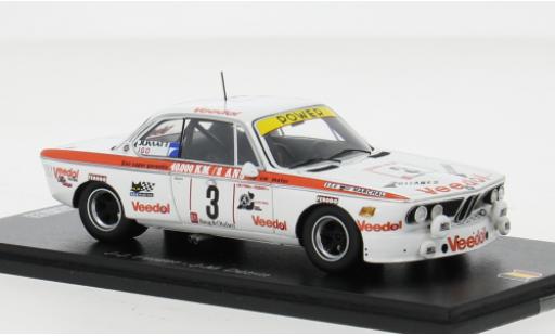 Diecast model cars Bmw 3.0 1/43 Spark CSi No.3 24h Spa 1975 1:43 Bmw 3.0 1/43 Spark CSi No.3 24h Spa 1975 1:43 diecast model cars