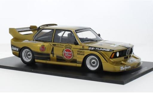 Bmw 320 1/18 Spark Gr.5 No.4 GS Tuning Warsteiner DRM Norisring 1977 1:18 diecast model cars