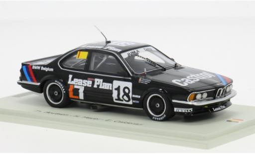 Diecast model cars Bmw 635 1/43 Spark CSi 24h Spa 1986 #18 1:43 Bmw 635 1/43 Spark CSi 24h Spa 1986 #18 1:43 diecast model cars