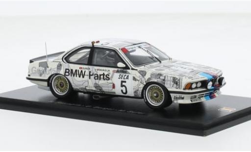 Diecast model cars Bmw 635 1/43 Spark CSi (E24) No.5 24h Spa 1985 1:43 Bmw 635 1/43 Spark CSi (E24) No.5 24h Spa 1985 1:43 diecast model cars