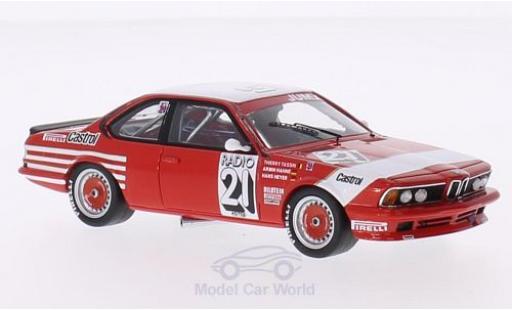 Diecast model cars Bmw 635 1/43 Spark (E24) CSi No.21 Belgium Bastos 24h Spa 1983 Decals liegen bei T.Tassin/A.Hahne/H.Heyer Bmw 635 1/43 Spark (E24) CSi No.21 Belgium Bastos 24h Spa 1983 Decals liegen bei T.Tassin/A.Hahne/H.Heyer diecast model cars