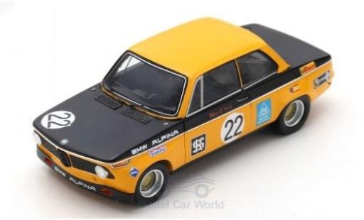 Diecast model cars Bmw Alpina 1/43 Spark 2002 No.22 Tourenwagen EM GP Brno 1971 H-J.Stuck Bmw Alpina 1/43 Spark 2002 No.22 Tourenwagen EM GP Brno 1971 H-J.Stuck diecast model cars