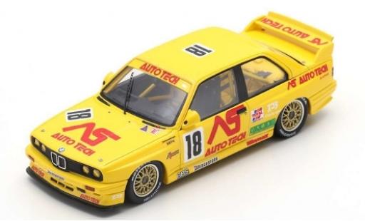 Diecast model cars Bmw M3 1/43 Spark (E30) Evo No.18 Macau Guia Race 1991 R.Ratzenberger Bmw M3 1/43 Spark (E30) Evo No.18 Macau Guia Race 1991 R.Ratzenberger diecast model cars