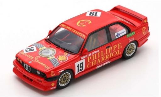 Diecast model cars Bmw M3 1/43 Spark (E30) No.19 Ghiaspeed Philippe Charriol Macau Guia Race 1991 H.Lee Jr. Bmw M3 1/43 Spark (E30) No.19 Ghiaspeed Philippe Charriol Macau Guia Race 1991 H.Lee Jr. diecast model cars