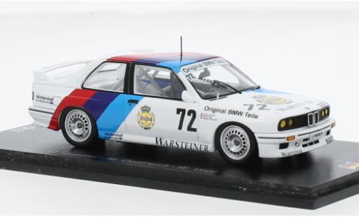 Diecast model cars Bmw M3 1/43 Spark (E30) No.72 24h Nürburgring 1987 1:43 Bmw M3 1/43 Spark (E30) No.72 24h Nürburgring 1987 1:43 diecast model cars