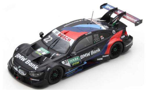Diecast model cars Bmw M4 1/43 Spark DTM No.22 Team RMR Bank DTM Hockenheim 2020 L.Auer Bmw M4 1/43 Spark DTM No.22 Team RMR Bank DTM Hockenheim 2020 L.Auer diecast model cars