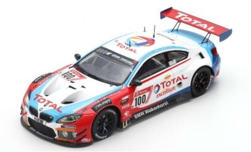 Bmw M6 1/43 Spark GT3 No.100 Walkenhorst Motorsport Total 24h Nürburgring 2019 H.Walkenhorst/A.Ziegler/J.Schmidt-Staade/J.Tresson diecast model cars