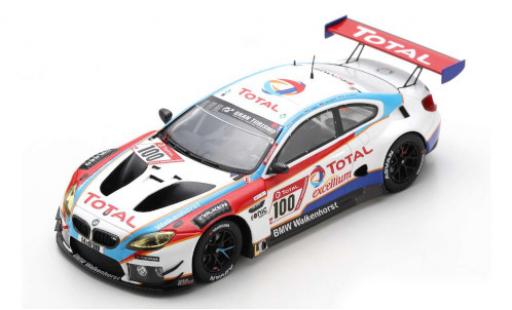 Bmw M6 1/43 Spark GT3 No.100 Walkenhorst Motorsport Total 24h Nürburgring 2020 H.Walkenhorst/A.Ziegler/F.von Bohlen/M.von Bohlen diecast model cars