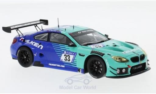 Bmw M6 1/43 Spark GT3 No.33 Falken Motorsports Falken 24h Nürburgring 2018 P.Dumbreck/S.Dusseldorp/A.Imperatori/J.Klingmann diecast model cars