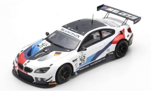 Diecast model cars Bmw M6 1/43 Spark GT3 No.42 Team Schnitzer 24h Spa 2019 M.Tomczyk/J.Edwards/A.Farfus Bmw M6 1/43 Spark GT3 No.42 Team Schnitzer 24h Spa 2019 M.Tomczyk/J.Edwards/A.Farfus diecast model cars