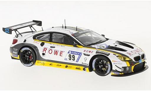 Bmw M6 1/43 Spark GT3 No.99 Rowe Racing 24h Nürburgring 2017 P.Eng/M.Martin/M.Basseng/A.Sims diecast model cars