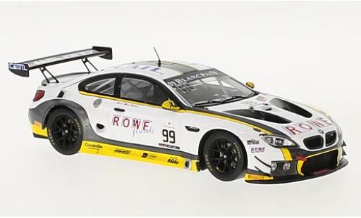 Bmw M6 1/43 Spark GT3 No.99 Rowe Racing 24h Spa 2016 A.Sims/P.Eng/M.Martin diecast model cars