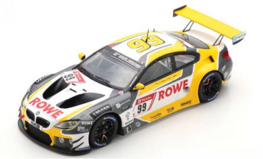 Bmw M6 1/43 Spark GT3 No.99 Rowe Racing ROWE 24h Nürburgring 2020 A.Sims/N.Catsburg/N.Yelloly diecast model cars