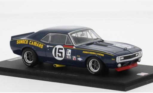 Diecast model cars Chevrolet Camaro 1/43 Spark 12h Sebring 1968 #15 1:43 Chevrolet Camaro 1/43 Spark 12h Sebring 1968 #15 1:43 diecast model cars