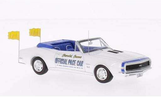 Diecast model cars Chevrolet Camaro 1/43 Spark Convertible Pace Car Indianapolis 500 white 1967 Chevrolet Camaro 1/43 Spark Convertible Pace Car Indianapolis 500 white 1967 diecast model cars