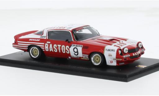 Diecast model cars Chevrolet Camaro 1/43 Spark Z28 No.9 Bastos S.Power Racing Bastos 24h Spa 1981 1:43 Chevrolet Camaro 1/43 Spark Z28 No.9 Bastos S.Power Racing Bastos 24h Spa 1981 1:43 diecast model cars