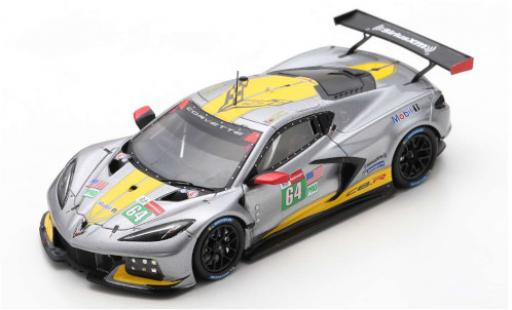 Diecast model cars Chevrolet Corvette 1/43 Spark C8.R No.64 Racing 24h Le Mans 2021 T.Milner/N.Tandy/A.Sims Chevrolet Corvette 1/43 Spark C8.R No.64 Racing 24h Le Mans 2021 T.Milner/N.Tandy/A.Sims diecast model cars