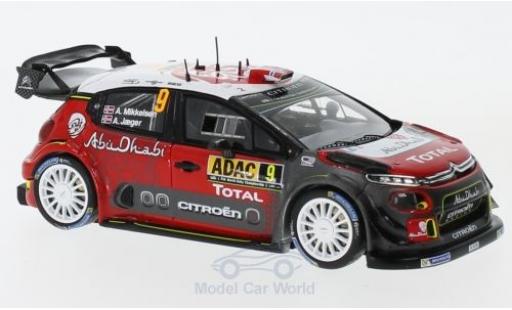 Diecast model cars Citroen C3 1/43 Spark WRC No.7 Total Abu Dhabi WRT Rallye WM Rallye Deutschland 2017 A.Mikkelsen/A.Jäger Citroen C3 1/43 Spark WRC No.7 Total Abu Dhabi WRT Rallye WM Rallye Deutschland 2017 A.Mikkelsen/A.Jäger diecast model cars