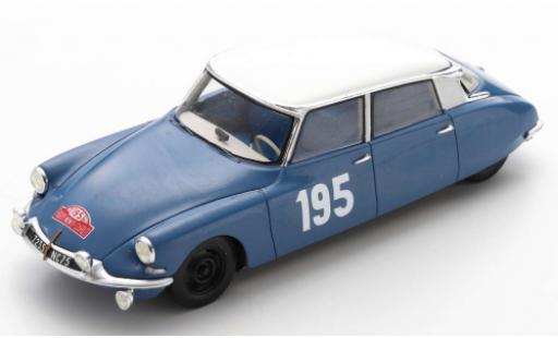 Diecast model cars Citroen DS 1/43 Spark 19 No.195 Rallye Monte Carlo 1963 B.Neyret/J.Terramorsi Citroen DS 1/43 Spark 19 No.195 Rallye Monte Carlo 1963 B.Neyret/J.Terramorsi diecast model cars