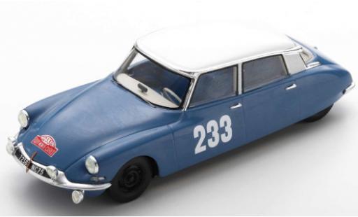 Diecast model cars Citroen DS 1/43 Spark 19 No.233 Rallye Monte Carlo 1963 P.Toivonen/A.Järvi Citroen DS 1/43 Spark 19 No.233 Rallye Monte Carlo 1963 P.Toivonen/A.Järvi diecast model cars