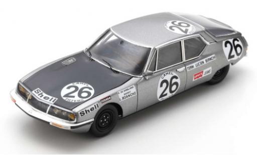 Citroen SM 1/43 Spark No.26 Team Lucien Bianchi 24h Spa 1971 R.de Jamblinne/Bagrit diecast model cars