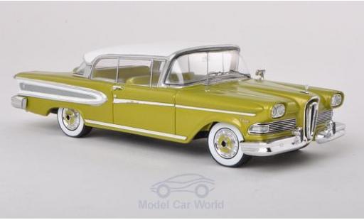 Diecast model cars Edsel Citation 1/43 Spark 2-Door Hardtop Coupe metallic green/white 1958 Edsel Citation 1/43 Spark 2-Door Hardtop Coupe metallic green/white 1958 diecast model cars