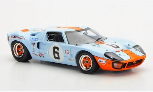 Diecast model cars Ford GT40 1/43 Spark RHD No.6 Gulf 24h Le Mans 1969 J.Oliver/J.Ickx Ford GT40 1/43 Spark RHD No.6 Gulf 24h Le Mans 1969 J.Oliver/J.Ickx diecast model cars