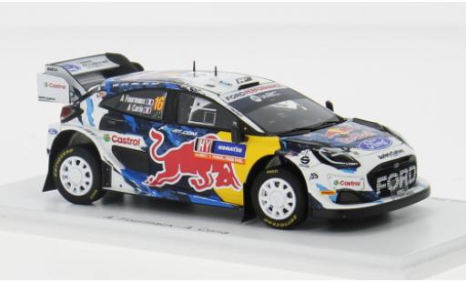 Ford Puma 1/43 Spark Rally1 No.16 M-Sport World Rally Team Red Bull Rallye WM Rallye Schweden 2024 1:43 diecast model cars