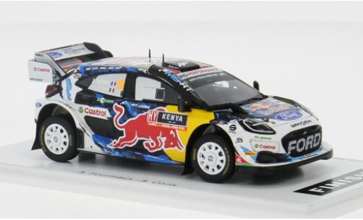 Ford Puma 1/43 Spark Rally1 No.16 M-Sport World Rally Team Red Bull Rallye WM Safari Rallye 2024 1:43 diecast model cars