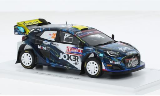 Ford Puma 1/43 Spark Rally1 No.28 M-Sport World Rally Team Rallye WM Rallye Chile 2023 1:43 diecast model cars