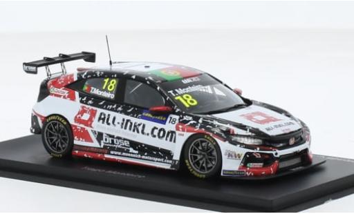 Diecast model cars Honda Civic 1/43 Spark Type R TCR No.18 All-Inkl.com Münnich Motorsport WTCR Hungaroring 2020 1:43 Honda Civic 1/43 Spark Type R TCR No.18 All-Inkl.com Münnich Motorsport WTCR Hungaroring 2020 1:43 diecast model cars