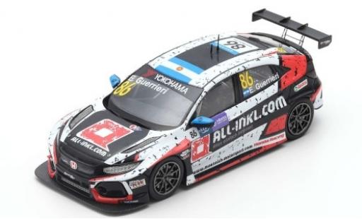 Diecast model cars Honda Civic 1/43 Spark Type R TCR No.86 WTCR Macau Guia Race 2018 E.Guerrieri Honda Civic 1/43 Spark Type R TCR No.86 WTCR Macau Guia Race 2018 E.Guerrieri diecast model cars