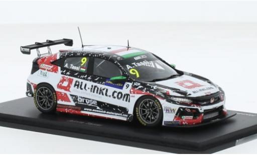 Diecast model cars Honda Civic 1/43 Spark Type R TCR No.9 All-Inkl.com Münnich Motorsport WTCR Nürburgring 2020 1:43 Honda Civic 1/43 Spark Type R TCR No.9 All-Inkl.com Münnich Motorsport WTCR Nürburgring 2020 1:43 diecast model cars