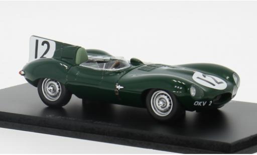 Jaguar D-Type 1/43 Spark RHD No.12 24h Le Mans 1954 1:43 diecast model cars