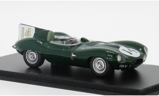 Jaguar D-Type 1/43 Spark RHD No.14 24h Le Mans 1954 1:43 diecast model cars