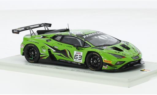 Diecast model cars Lamborghini Huracan 1/43 Spark GT3 EVO 2 No.63 Iron Lynx 24h Spa 2023 1:43 Lamborghini Huracan 1/43 Spark GT3 EVO 2 No.63 Iron Lynx 24h Spa 2023 1:43 diecast model cars