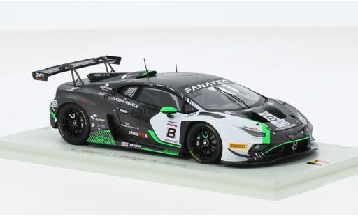 Diecast model cars Lamborghini Huracan 1/43 Spark GT3 EVO 2 No.8 AGS Events 24h Spa 2023 1:43 Lamborghini Huracan 1/43 Spark GT3 EVO 2 No.8 AGS Events 24h Spa 2023 1:43 diecast model cars