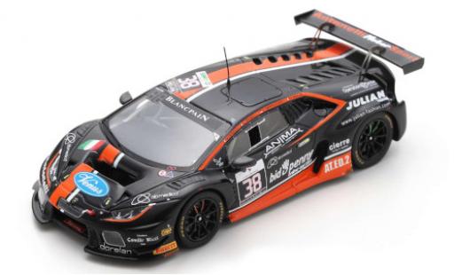 Diecast model cars Lamborghini Huracan 1/43 Spark GT3 No.38 Antonelli Motorsport 24h Spa 2016 M.Cerruti/L.Spinelli/C.Sbirrazzuoli/G.Vannelet Lamborghini Huracan 1/43 Spark GT3 No.38 Antonelli Motorsport 24h Spa 2016 M.Cerruti/L.Spinelli/C.Sbirrazzuoli/G.Vannelet diecast model cars