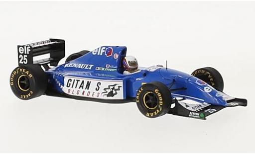 Ligier JS3 1/43 Spark 9 No.25 Gitanes Formel 1 GP South Afrika 1993 avec Decals M.Blundell diecast model cars