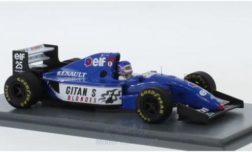 Diecast model cars Ligier JS3 1/43 Spark 9B No.25 Gitanes Formel 1 GP Australien 1994 mit Decals F.Lagorce Ligier JS3 1/43 Spark 9B No.25 Gitanes Formel 1 GP Australien 1994 mit Decals F.Lagorce diecast model cars