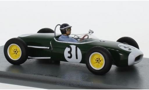 Diecast model cars Lotus 18 1/43 Spark Formula Junior No.31 Oulton Park 1960 J.Clark Lotus 18 1/43 Spark Formula Junior No.31 Oulton Park 1960 J.Clark diecast model cars